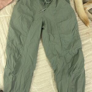 Lululemon Athletica Green Track Pants Lightweight Joggers